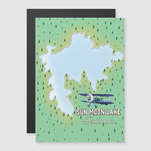 Sonnenmondsee Taiwan Magnetkarte