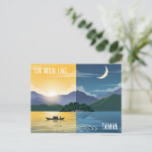 Sonnenmondsee Taiwan Postkarte (Stehend Vorderseite)