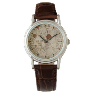 SONNENMONOGRAMM UND MONOGRAMM ARMBANDUHR