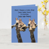 Sonnenname und Alter individuell anpassbare Geburt Karte (Gelbe Blume)