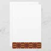 SONNENORANGE BRIEFPAPIER (Vorne/Hinten)