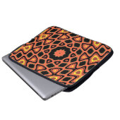 SONNENORANGE LAPTOPSCHUTZHÜLLE (Vorne Knopf)