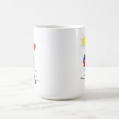 Sonnenpalme-Tree-Tasse Kaffeetasse (Mittel)