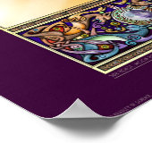 Sonnenpferd, Mondpferd (30x20") Poster (Ecke)