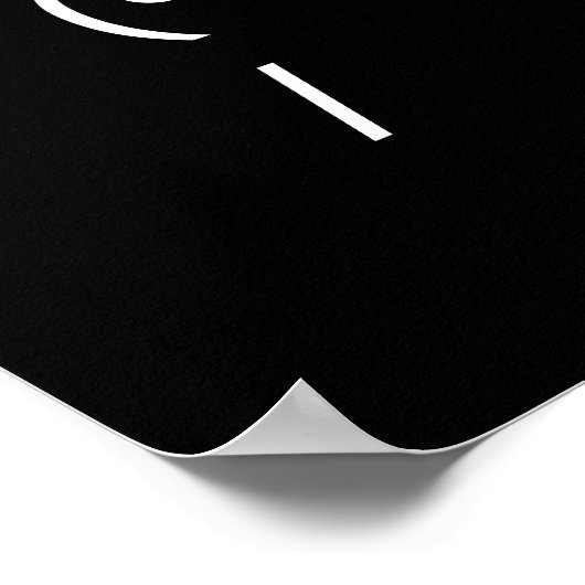 Sonnenprotestzeichen / Anpassbare ASCII-Textkunst Poster (Ecke)