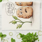 Sonnenpuppe Geschirrtuch (Gefaltet)