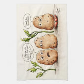 Sonnenpuppe Geschirrtuch (Vertikal)