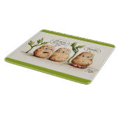 Sonnenpuppe Schneidebrett (Ecke)