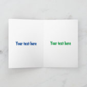 Sonnenratte mit Kamera-Cartoon-Illustration Karte (Innenseite)