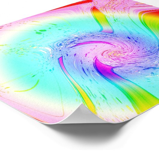 Sonnenregenbogen Poster (Ecke)