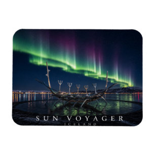 Sonnenreisender Nordlichter Magnet