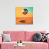 Sonnenreliquie Leinwanddruck (Insitu (Wohnzimmer))