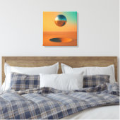 Sonnenreliquie Leinwanddruck (Insitu (Schlafzimmer))