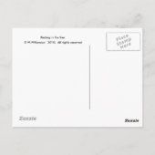 Sonnenruhen Postkarte (Rückseite)