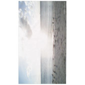 Sonnenruhm am Strand Tischdecke (Vorderseite)