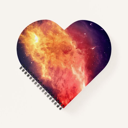 Sonnens Feuer Durch Das Universum Notizblock (Vorderseite)