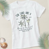 Sonnensand und ein Ring auf meiner Hand Bach Party T-Shirt