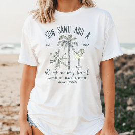 Sonnensand und ein Ring auf meiner Hand Bach Party T-Shirt