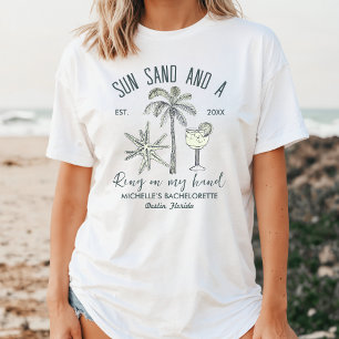 Sonnensand und ein Ring auf meiner Hand Bach Party T-Shirt