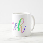 Sonnensarkastische Regenbogenfotografie Kaffeetasse (VorderseiteRechts)