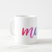 Sonnensarkastische Regenbogenfotografie Kaffeetasse (Vorderseite Links)