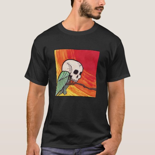 Sonnenschädelvogel in der Sonne T-Shirt (Vorderseite)