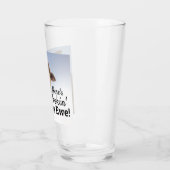 Sonnenschaf hier Blick auf das Ewe-Foto Glas (Links)