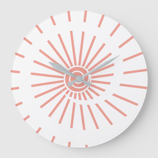 Sonnenschein 10 große wanduhr (Vorderseite)