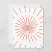 Sonnenschein 10 mitteilungskarte (Vorderseite)