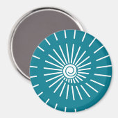 Sonnenschein 11 magnet (Vorderseite/Rückseite)