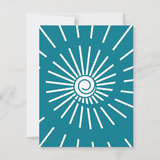 Sonnenschein 11 mitteilungskarte (Vorderseite)