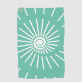 Sonnenschein 12 golfhandtuch (Vorderseite)