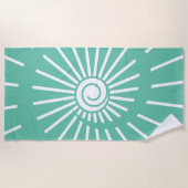 Sonnenschein 12 strandtuch (Vorderseite)