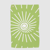 Sonnenschein 13 golfhandtuch (Vorderseite)