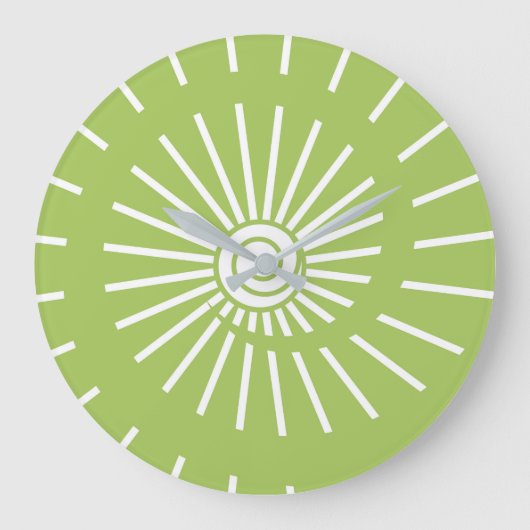 Sonnenschein 13 große wanduhr (Vorderseite)