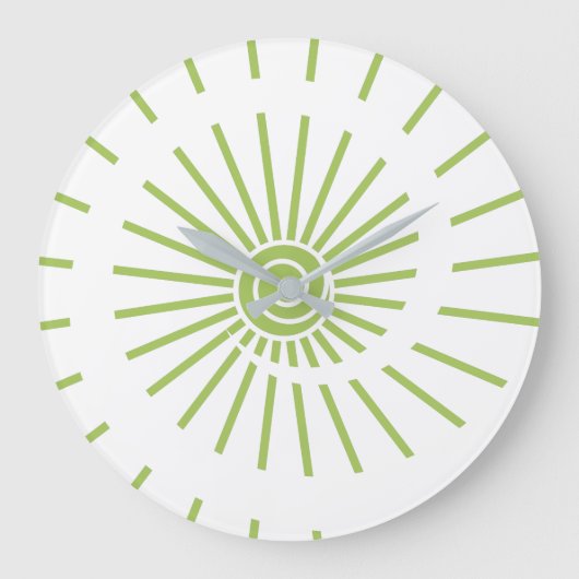 Sonnenschein 14 große wanduhr (Vorderseite)