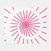 Sonnenschein 15 fleecedecke (Vorderseite (Horizontal))