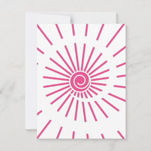 Sonnenschein 15 mitteilungskarte