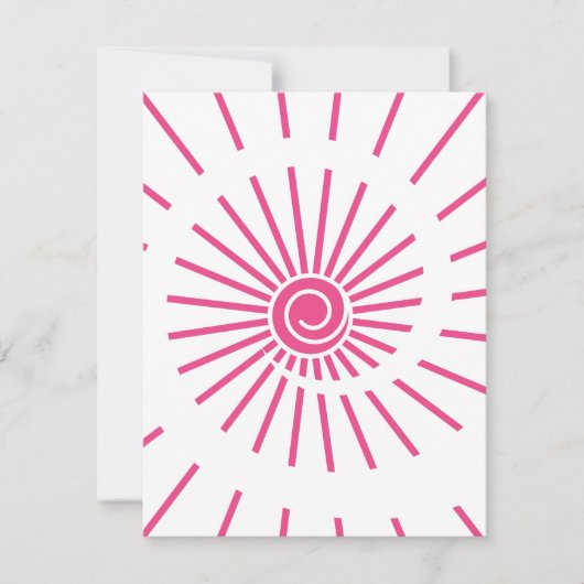 Sonnenschein 15 mitteilungskarte (Vorderseite)