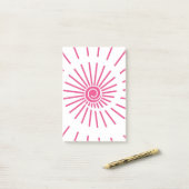 Sonnenschein 15 post-it klebezettel (Auf Schreibtisch)