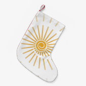 Sonnenschein 1 kleiner weihnachtsstrumpf (Vorderansicht (hängend))