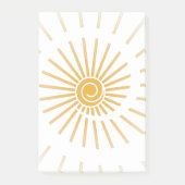Sonnenschein 1 post-it klebezettel (Vorderseite)