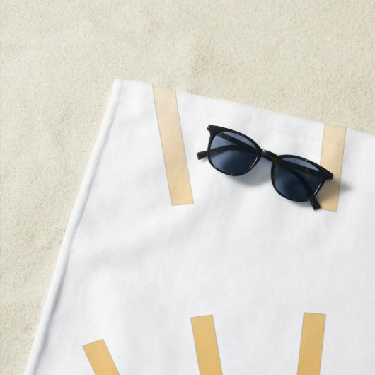 Sonnenschein 1 strandtuch (Beispiel)