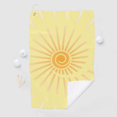 Sonnenschein 3 golfhandtuch (Insitu)
