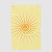 Sonnenschein 3 golfhandtuch (Vorderseite)