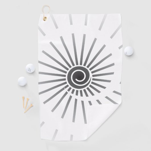 Sonnenschein 4 golfhandtuch (Insitu)