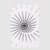 Sonnenschein 4 golfhandtuch (Vorderseite)