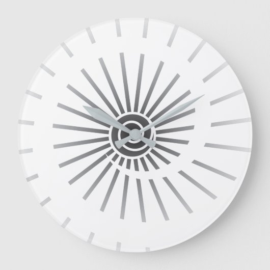 Sonnenschein 4 große wanduhr (Vorderseite)