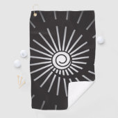 Sonnenschein 5 golfhandtuch (Insitu)