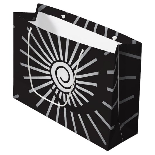 Sonnenschein 5 große geschenktüte (Vorderseite Schrägansicht)